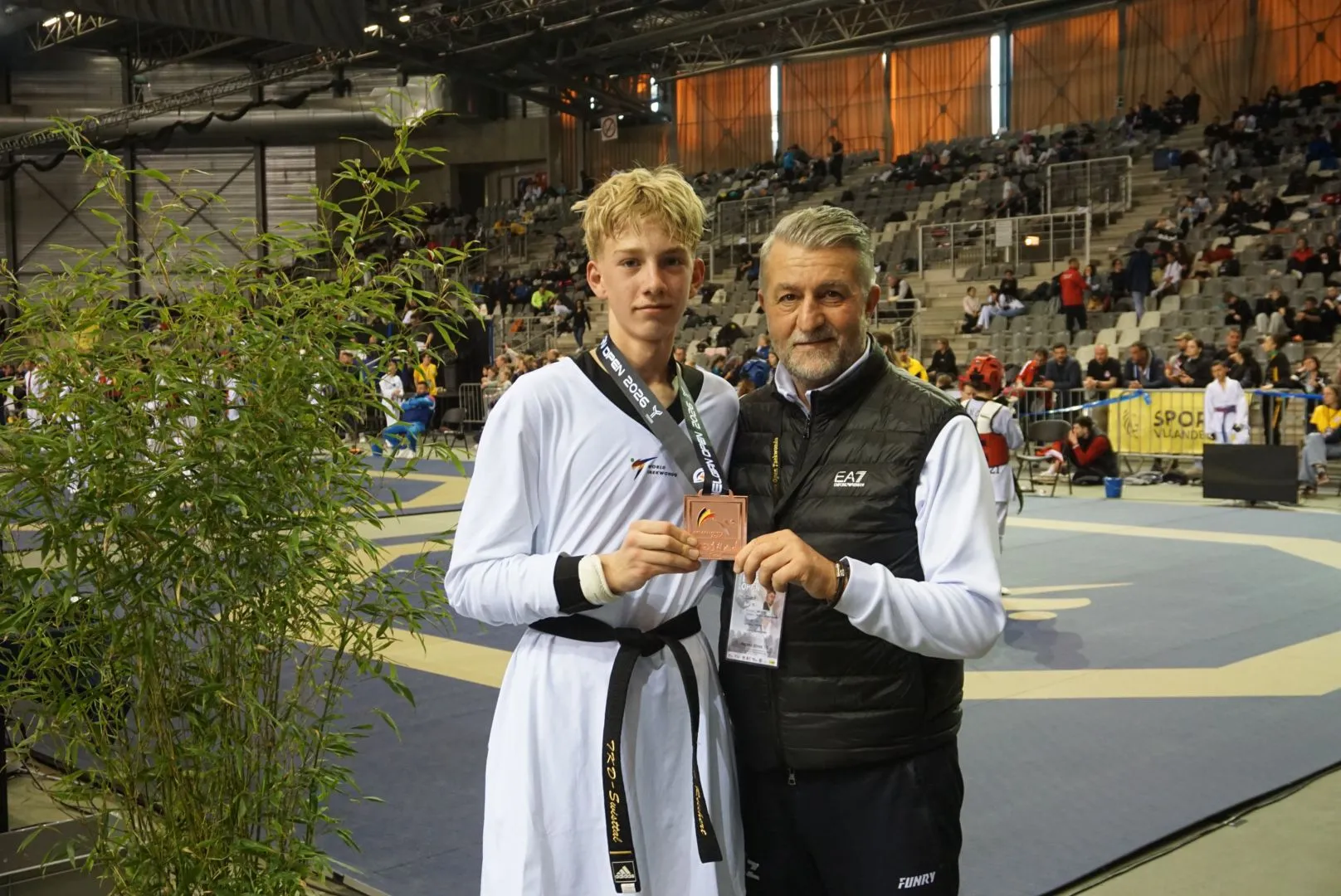 Philip Reichert bei den Belgium Open